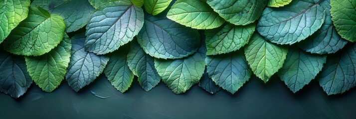 Detailed view of a vibrant green leafy plant in close proximity