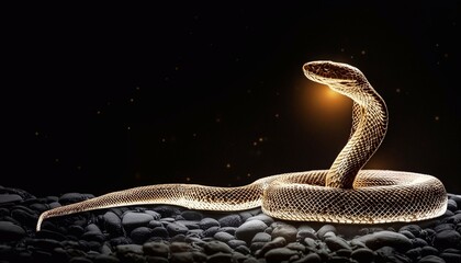 Fototapeta premium close up of a snake