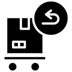 package return solid icon