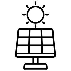 Solar Panel Icon