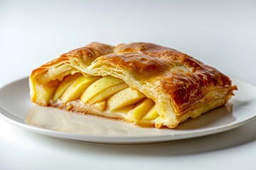 Homemade Apple Charlotte with Caramel Drizzle