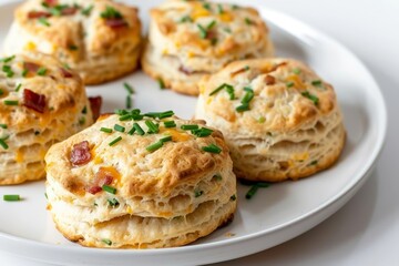 Buttery Bacon and Cheddar Biscuits