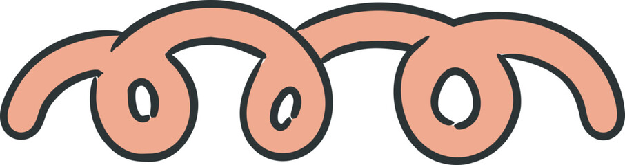 Doodle element vector