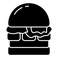 Burger vector icon