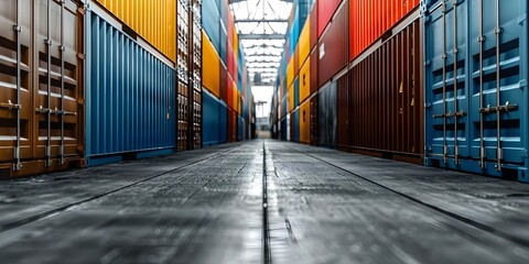 The Impact of Global Trade Policies on Logistics and Supply Chain Management. Concept Global trade policies, logistics, supply chain management, trade agreements, international shipping