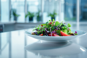 Salad plate, Healthy food, Fresh greens, Salad photography, Healthy diet