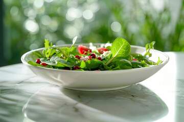 Salad plate, Healthy food, Fresh greens, Salad photography, Healthy diet