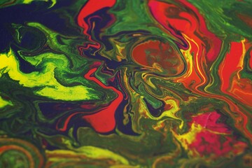 Abstract colorful background with mixed different colors. Abstract art.