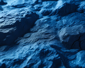 Blue stones background 
