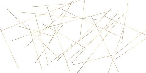 Abstract background with lines. Golden lines on White paper. Line wavy abstract vector technology line pattern background.