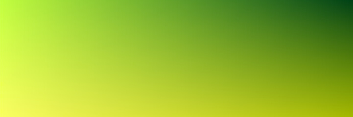 panoramic bright green color gradient background