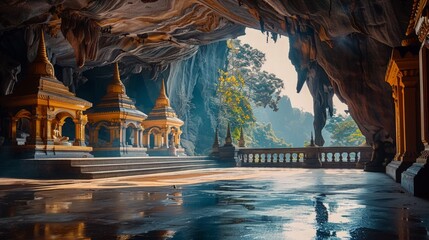 Dambulla Cave Temple in Dambulla, Sri Lanka