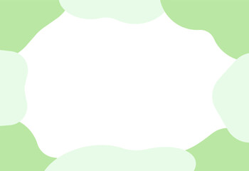 ふにゃふにゃフレーム＿グリーン