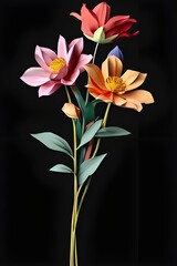 Fototapeta premium bouquet of flowers
