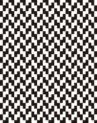 Black and white seamless geometric pattern. Geometric background design element. Editable graphic resource. Vector Format Illustration 