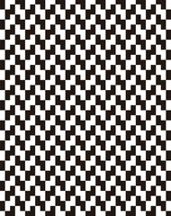 Fototapeta premium Black and white seamless geometric pattern. Geometric background design element. Editable graphic resource. Vector Format Illustration 