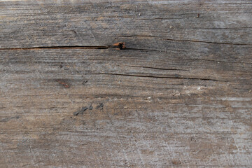 Old wooden texture for background that has natural cracks.