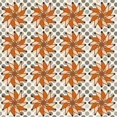 seamless pattern with flowers