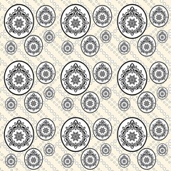 seamless pattern with circles