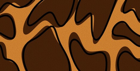 futuristic hippie abstract aesthetic texture background wavy zebra shade contemporary modern seamless wallpaper