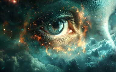 Remote viewing involves accessing information from a distant or hidden location using mental techniques.