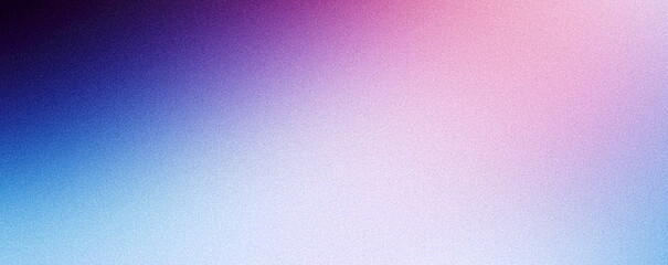 Grainy gradient background, purple blue pink white noise texture backdrop abstract banner poster design