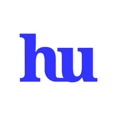 HU brand monogram