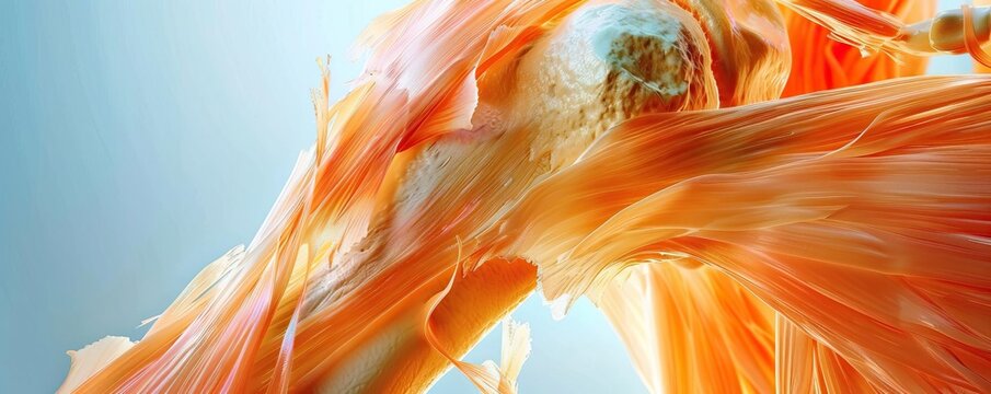 A diagnostic image of rotator cuff tears, showing ligament damage and bone structure for effective orthopedic evaluation and treatment