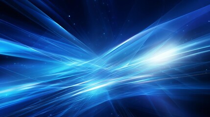 Blue abstract light patterns