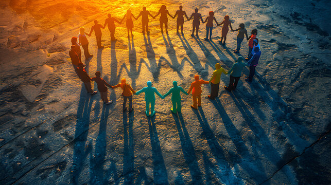 Team Union Diversity People Group