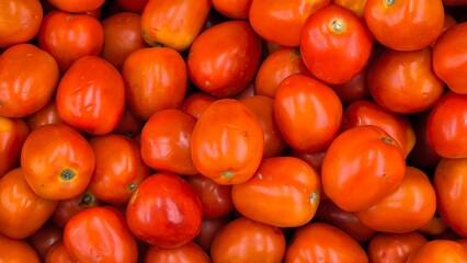 Tomatoes in the store. for background
