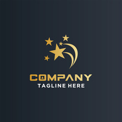 Vector star logo designs template fast star logo vector illustration design