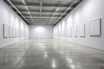 corridor in the office