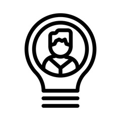 idea line icon