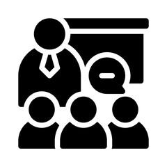 presentation glyph icon