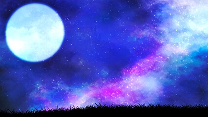 background with stars