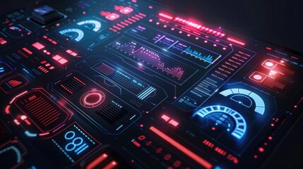 Obraz premium Photo of a customer loyalty program interface displaying client rewards on an electronic mainboard with AI text, showcasing AI in client loyalty programs