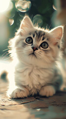 Obraz premium a cute cat