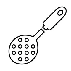 Skimmer Icon Line Vector graphics