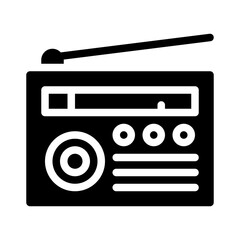 radio glyph icon