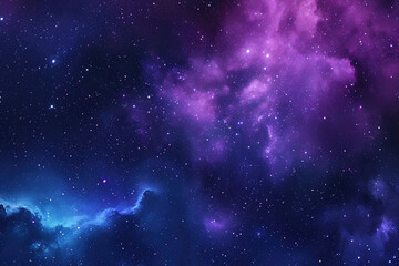 Fototapeta premium A vast starry night sky filled with countless twinkling stars