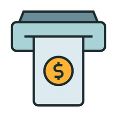 Payment machine icon. Point of sale icon. Icons about banking and finance