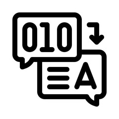 translating line icon