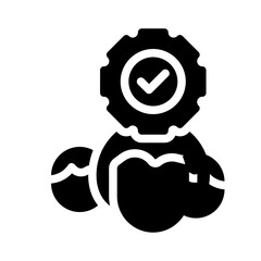 professional services glyph icon