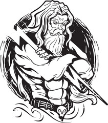 tattoo cartoon energy ⚡ clipart illustration