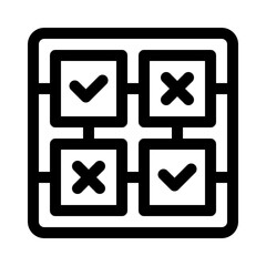 survey line icon