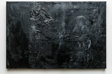 Digital artwork of black linen fabric background, high quality, high resolution