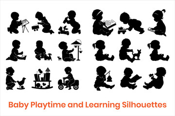 Baby Playtime and Learning Silhouettes