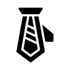 tie glyph icon