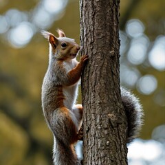 squirrel on a tree